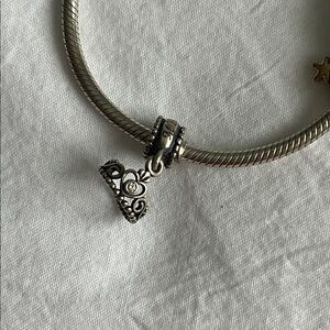 Sterling Silver My Princess Tiara Charm